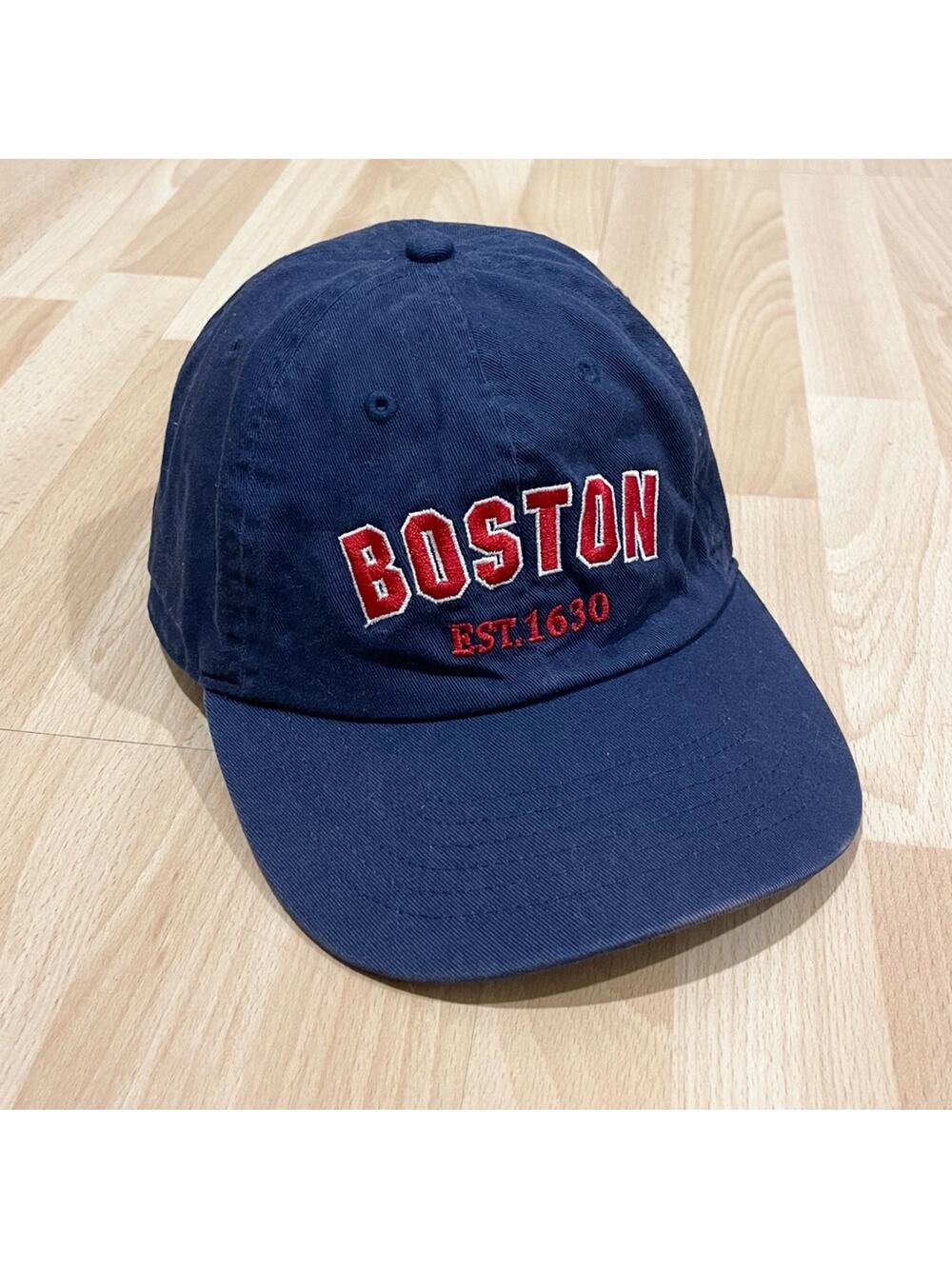 Navy Boston Cap One Size Unisex Baseball Hat
